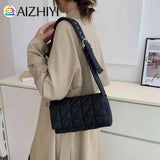 Quilted Crossbody Bag Padded Messenger Women Crossbody Purse