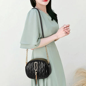 Chain Tassel Pendant Shoulder Bag for Women