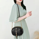 Chain Tassel Pendant Shoulder Bag for Women