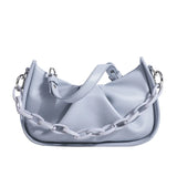 Messenger Handbags Hot Style Fold Soft Dumpling Bag Female Chain