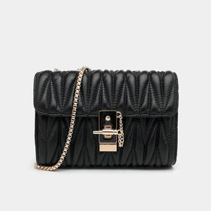 Embroidery Messenger Bag Chain Small Square Women Handbags