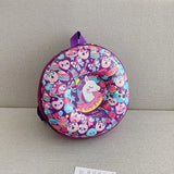 Children's Mini Hard Shell Backpack, Cute Print Schoolbag