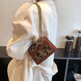 Women's Mini Crossbody Shoulder Clutch Purse Vintage Bag
