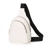 Embroidery Mini Chest Bag Phone Pocket Cross Body Neck Fanny Pack