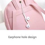 Mini Women Backpack Shoulder Bag Multifunction School Bag