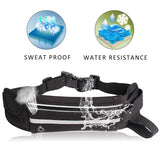 Mini Fanny Pack Women Men Waist Bag USB Pocket Travel Waterproof Belt Bag