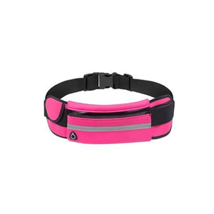 Mini Fanny Pack Women Men Waist Bag USB Pocket Travel Waterproof Belt Bag