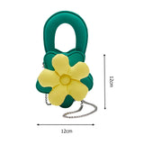Mini Flower Shoulder Bags Women Chain Tote Crossbody Bags