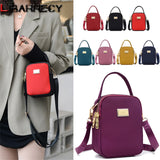 Mini Solid Nylon Ladies Shoulder Bag