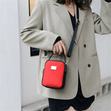 Mini Solid Nylon Ladies Shoulder Bag