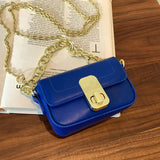Mini PU Leather Flap Crossbody Bags Women Ins Shoulder Bag for Girls