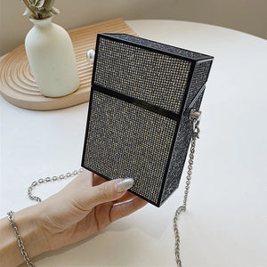 Mini Party Tote Bag PVC Women's Handbag Chain Shoulder