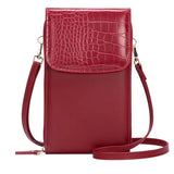 Mini Shoulder Bags Soft Mobile Phone Bags Leather Pu Women Purse