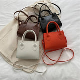 Mini Square Bag Vintage Handbag Shoulder Messenger Bag