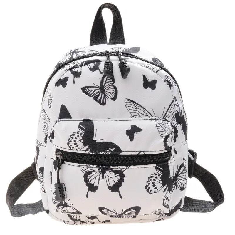 Mini Women's Backpacks Nylon Female Bag Small School Bags Casual Backpack