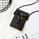 Leather Small Crossbody Bag for Women