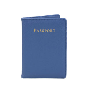 Monogrammed Initial Letters Passport Holder Travel Wallet
