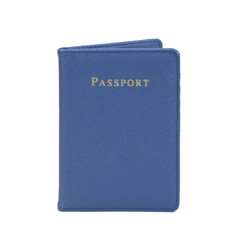 Monogrammed Initial Letters Passport Holder Travel Wallet