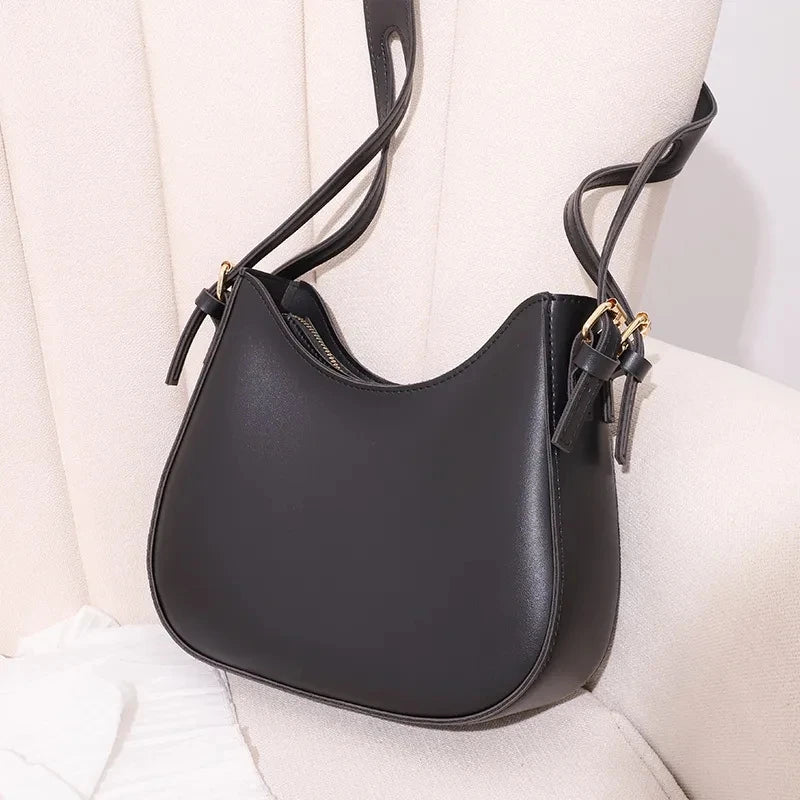Moon Shape Shoulder Crossbody Bag Ladies Purse Small Female HandBag