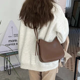 Moon Shape Shoulder Crossbody Bag Ladies Purse Small Female HandBag