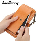 Oil Wax Leather High Handbag Large Capacity Clasp Women's Bag