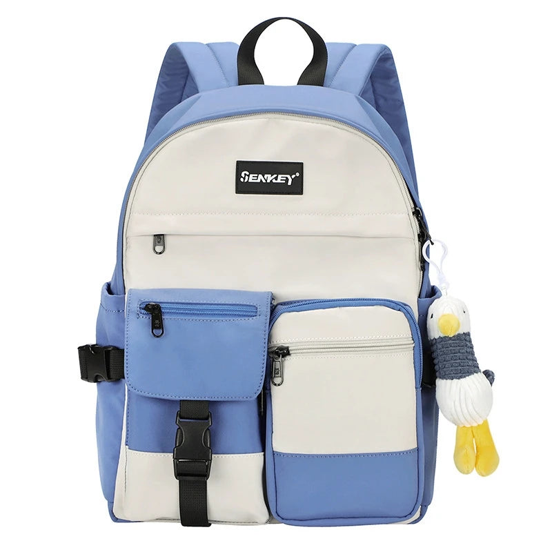 Waterproof Shoulder School Bags for Teenage Girls Backpack