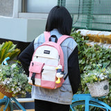 Waterproof Shoulder School Bags for Teenage Girls Backpack