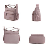 Women's Nylon Crossbody Bag Solid Shoulder Bags