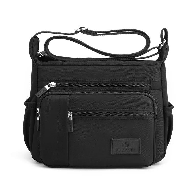 Women's Nylon Crossbody Bag Solid Shoulder Bags