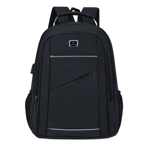 Multi-layer Zipper Backpack Men Computer Business Backpack