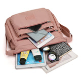 Multi-Pocket Women's Shoulder Bag Durable Messenger Bag