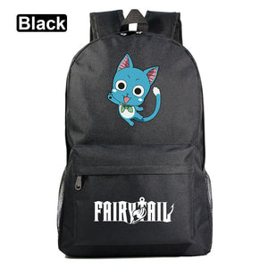 Fairy Tail Anime School Bag Teen Backpack Men Women Book Pack
