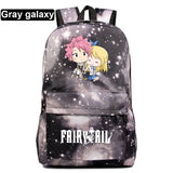 Anime Fairy Tail Boy Girl School Bag Multi Schoolbags