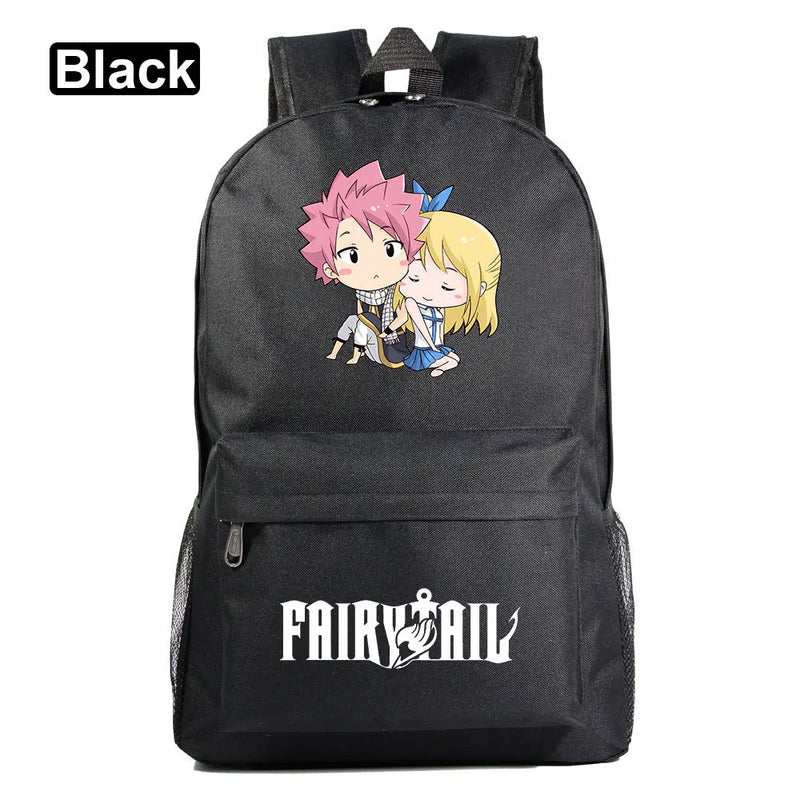 Anime Fairy Tail Boy Girl School Bag Multi Schoolbags