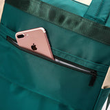 Multifunction Panelled Backpack Large Capacity School Bag