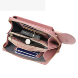 Multifunctional Women Crossbody Bag Lady Clutch Wallet Shoulder Bag