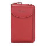 Multifunctional Women Crossbody Bag Lady Clutch Wallet Shoulder Bag