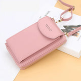 Multifunctional Women Crossbody Bag Lady Clutch Wallet Shoulder Bag