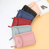 Multifunctional Women Crossbody Bag Lady Clutch Wallet Shoulder Bag