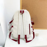 Waterproof Nylon Women Backpack Portable School Bag