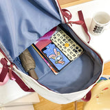 Waterproof Nylon Women Backpack Big School Bag