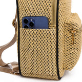 National Style Beach Backpack Shoulder Bag Rucksack Daypack for Casual Shopping