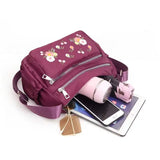 National Small Women Travel Embroidery Handbags!Hot Embossing Lady Shoulder Bag