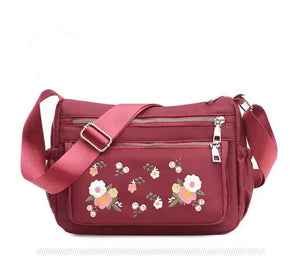 National Small Women Travel Embroidery Handbags!Hot Embossing Lady Shoulder Bag