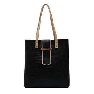 2 Big Women Shoulder Bags PU Totes High Quality Handbags