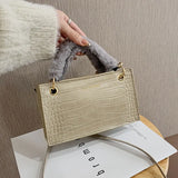Animal Prints Handbag PU Leather Chain Strap Shoulder Bag
