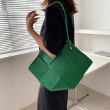 Casual Fold Clutch Shoulder Bag Female Square Bag B394