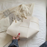 Casual Fold Clutch Shoulder Bag Female Square Bag B394