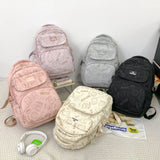 Nylon Waterproof Backpack for Teen Girls