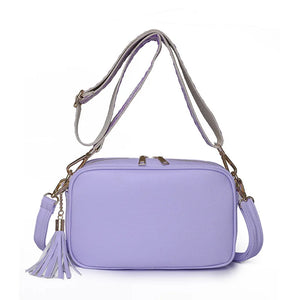 Women's Large Crossbody Bag PU Leather Handbag